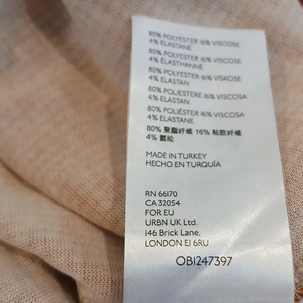 Anthropologie Mock Neck Tunic Pullover Pumpkin Orange size Medium - Picture 11 of 13